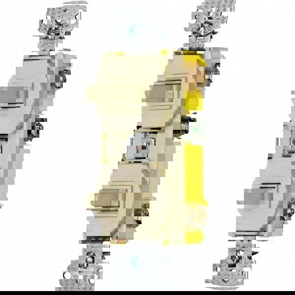 Combination Wall Switch & Receptacles; Combination Switch/Receptacle Type: Toggle Switch ; Color: Ivory ; Number of Outlets: 0 ; Number of Switches: 2 ; Number of Lights: 0 ; NEMA Configuration: NonNEMA